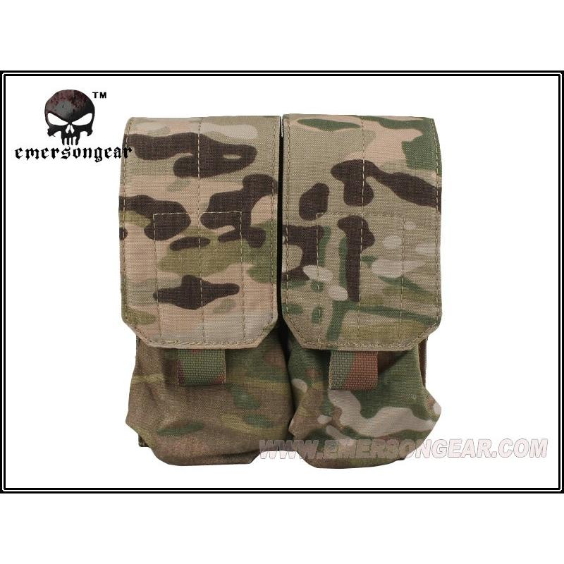 EMERSON LBTスタイル M4ダブルマガジンポーチ マルチカム MC