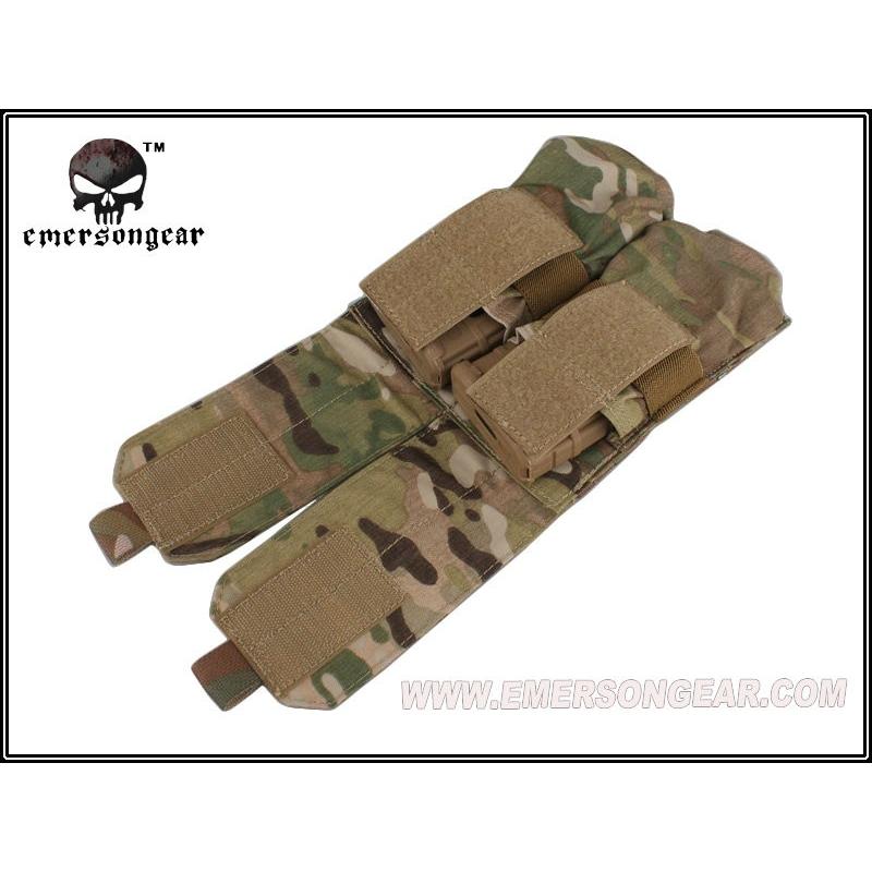 EMERSON LBTスタイル M4ダブルマガジンポーチ マルチカム MC