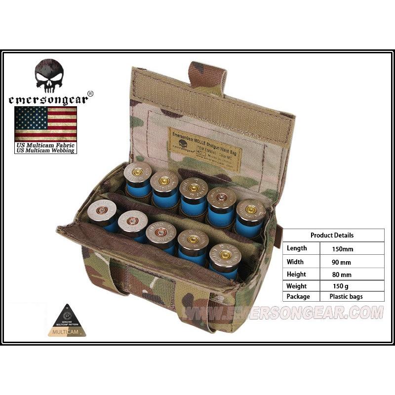 EMERSON MOLLE ショットシェルウエストポーチ マルチカム MC