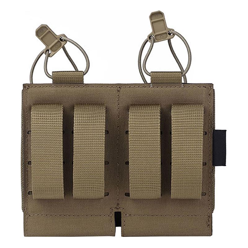 Emersongear V-Edge ダブルマガジンポーチ CoyoteBrown(5.56/7.62対応
