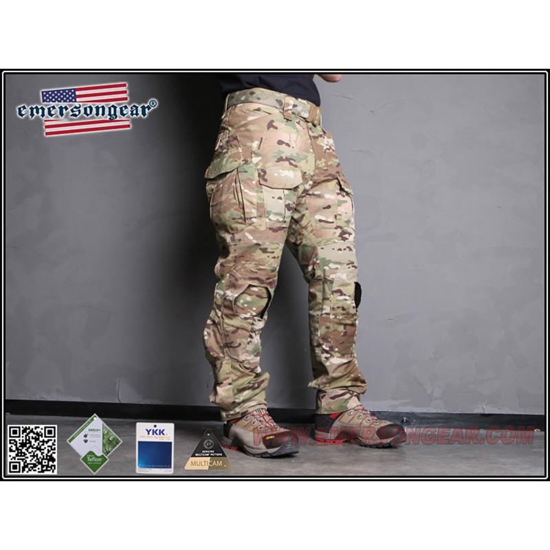 【新品】emerson blue label g2 上下 US-SサイズMCBK EmersonGear Blue Label CPスタイル G2コンバットパンツ MC/38W 【公式