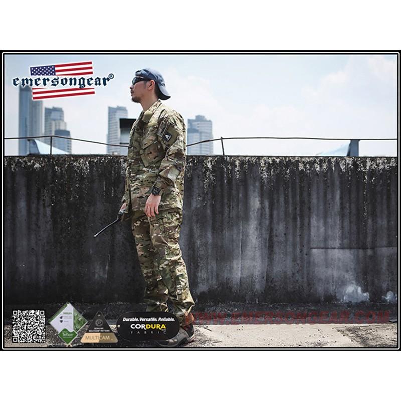 EmersonGear Blue Label R6タイプ BDU上下セット MC/M : ミリタリー