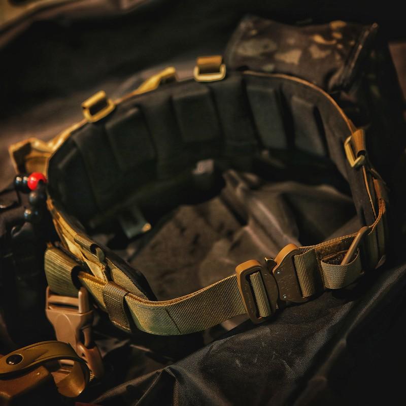 EmersonGear Blue Label Cobra バトルベルト XLサイズ/WG : ミリタリー