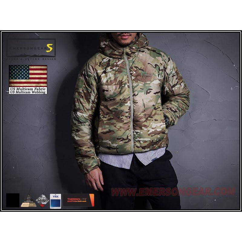 EmersonGearS Cold WX LTスタイル QUANTUMフーディージャケット MC/M