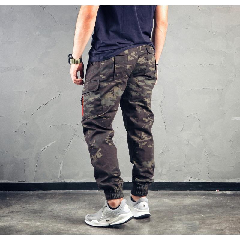 EmersonGearS カモフラージュリブパンツ MCBK BKジッパー 32インチ