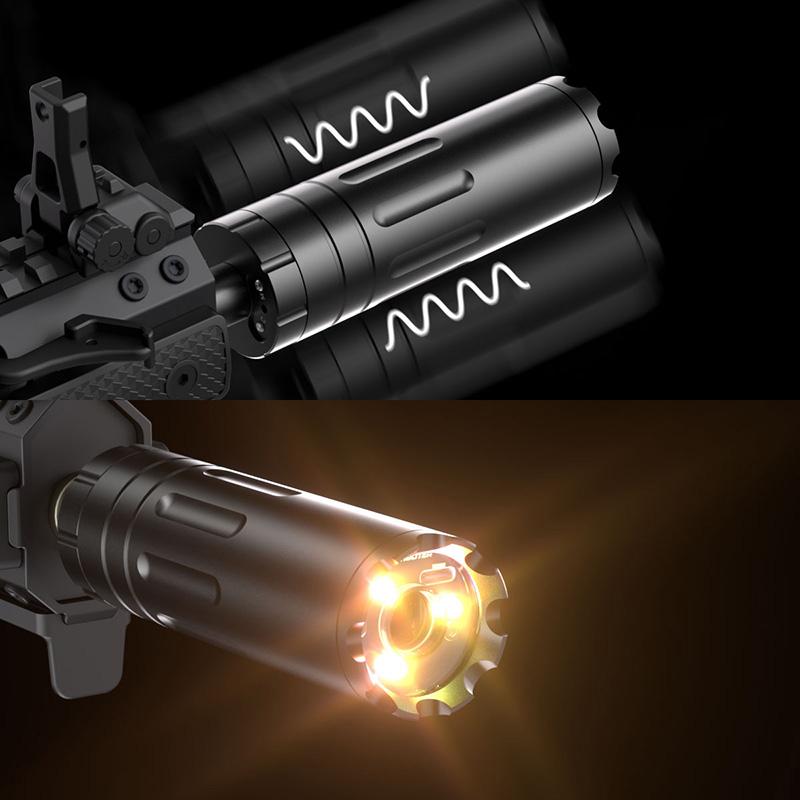 Eshooter FLARE Smoky BT 弾速計一体型 レインボーフラッシュ