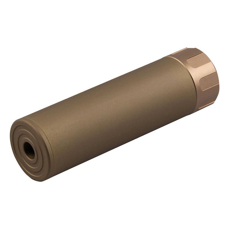 WoSporT サイレンサー型トレーサー (13.2cm/14mm逆ネジ) TAN
