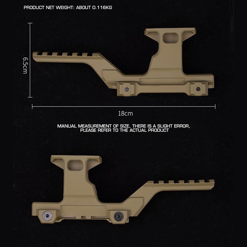 WoSporT GBRS HYDRAタイプ ヒドラマウント (T1/T2) Black : ミリタリー