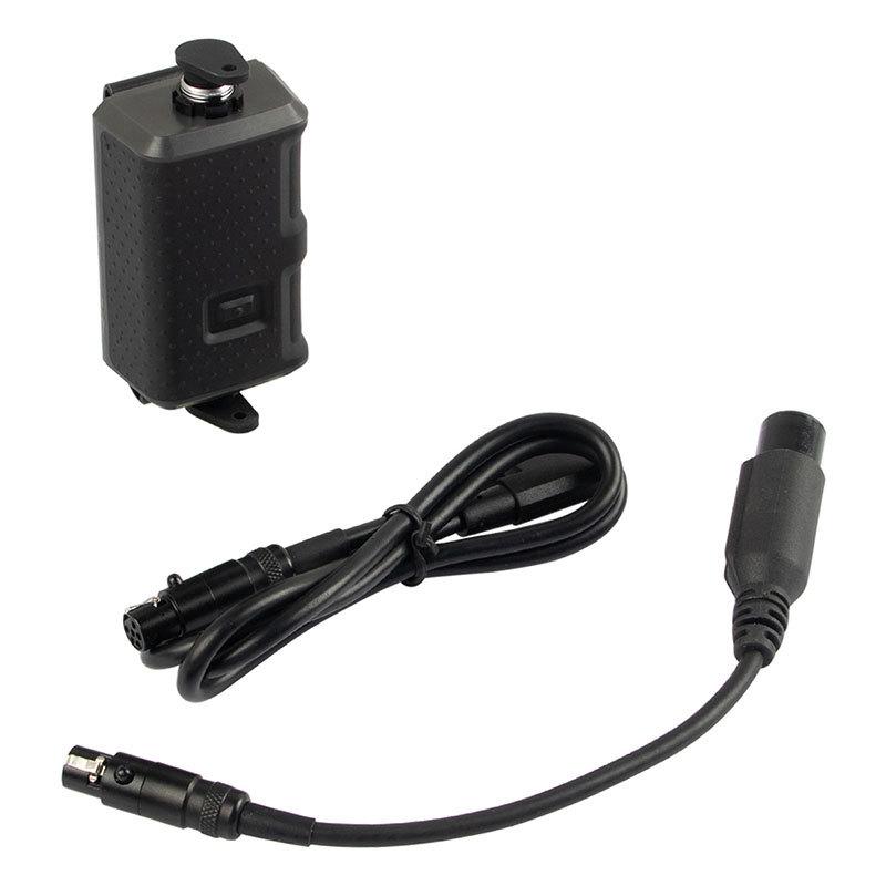 FCS V20 PTTスイッチ (別売AMPヘッドセット対応/KENWOODコネクター付属