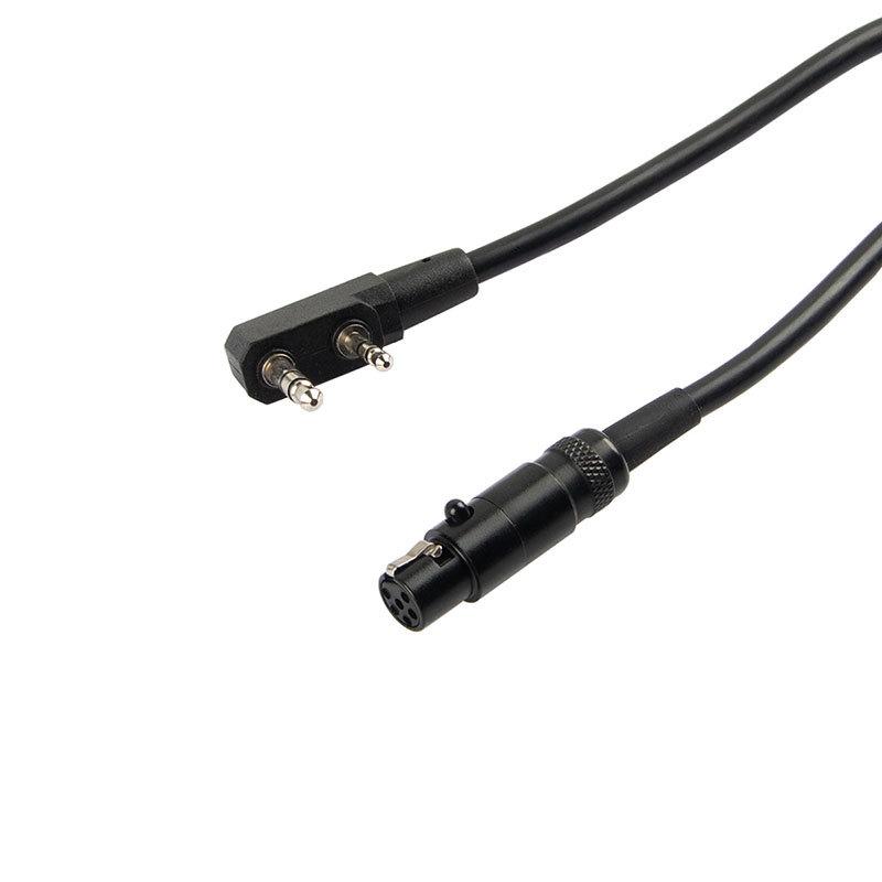 FCS V20 PTTスイッチ (別売AMPヘッドセット対応/KENWOODコネクター付属