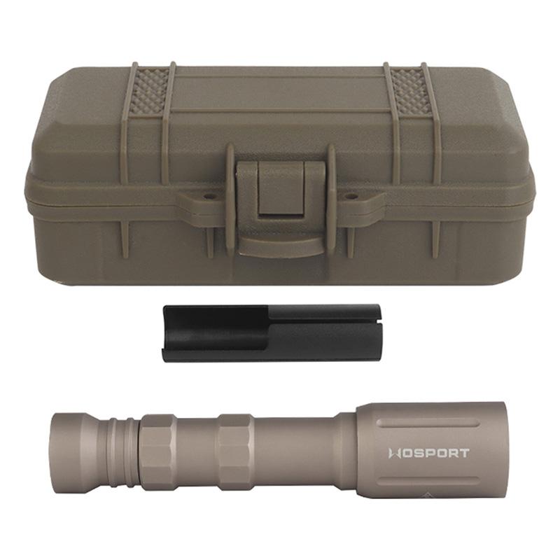 Modlite PLHv2 + Arisaka TAN ウェポンライトセット WoSporT MODLITEタイプ PLHV2 ウェポンライト TAN : ミリタリー