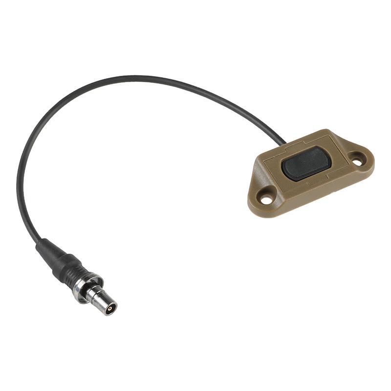 WoSporT Modliteタイプ リモートスイッチ SFライト/3.5mmプラグ (M-LOK/Picatinny対応) Tan ...