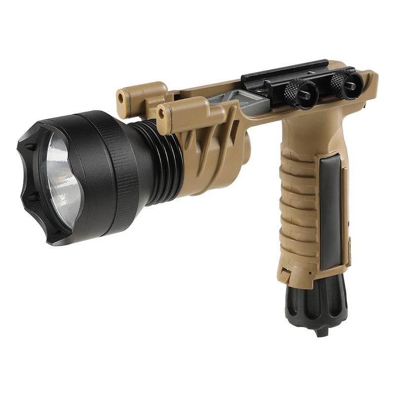 SF M910Bタイプ LEDタクティカルフラッシュライト TAN : ミリタリー