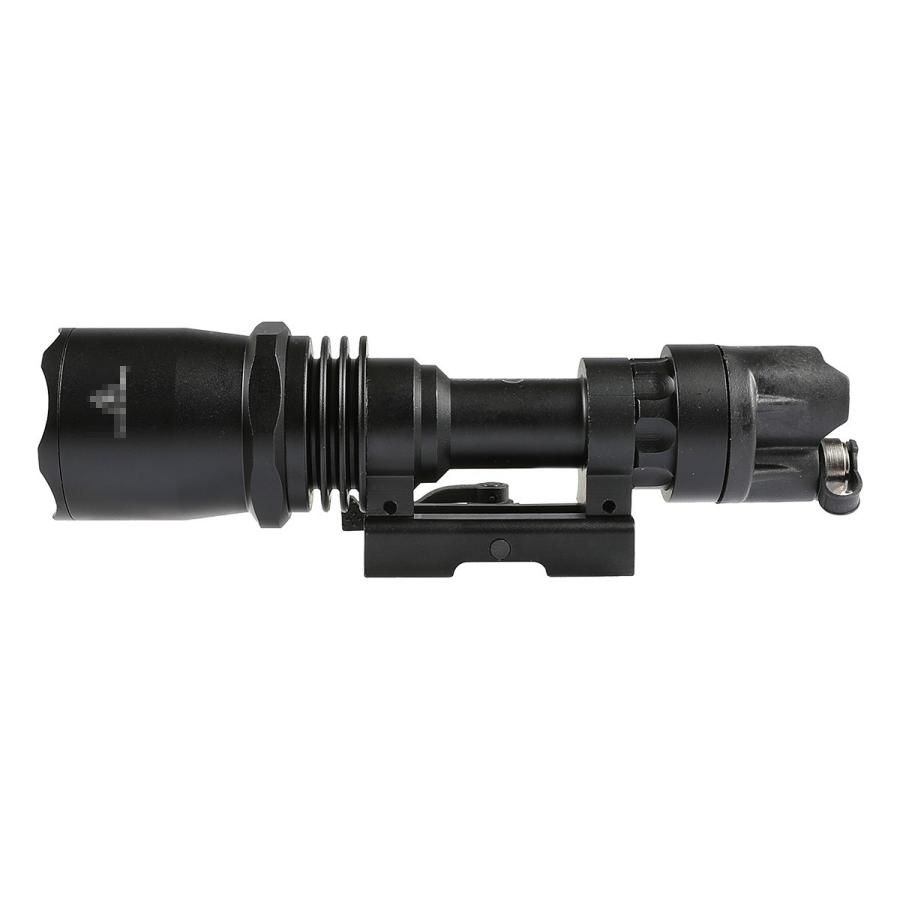 SF M952タイプ LEDタクティカルフラッシュライト QDレバー仕様 BK