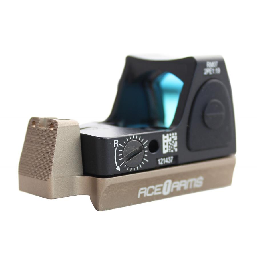 ACE1 ARMS RMRタイプドットサイト&Dueck Defenseスタイル1911用RBU FDE