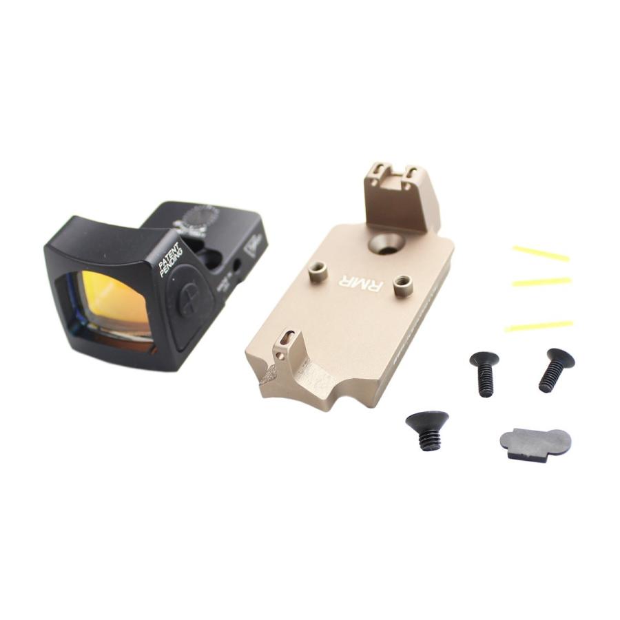 ACE1 ARMS RMRタイプドットサイト&Dueck Defenseスタイル1911用RBU FDE