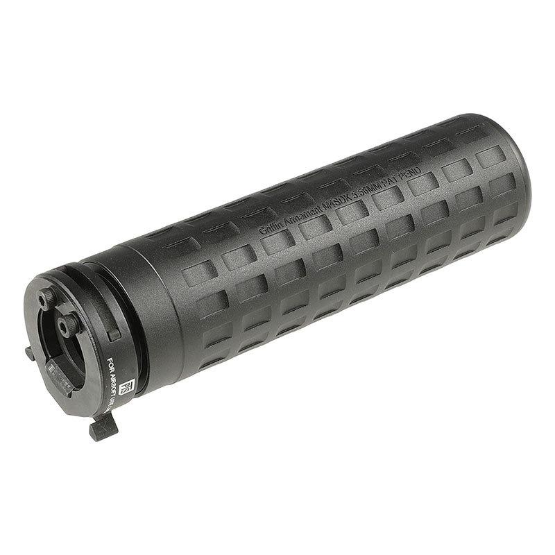 PTS Griffin Armament M4SD-Kモックサプレッサー Black : ミリタリー