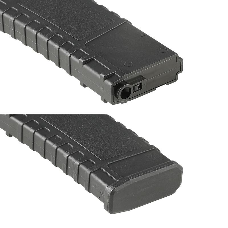 LONEX M4/M16シリーズ用タクティカルマガジン 30連 BK : ミリタリー