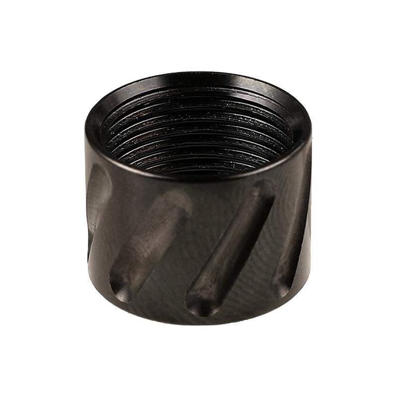 5KU Twist fluted スレッドプロテクター Black (14mm逆ネジ) 【 ネコポス可 】 : ミリタリーショップH.T.G ...