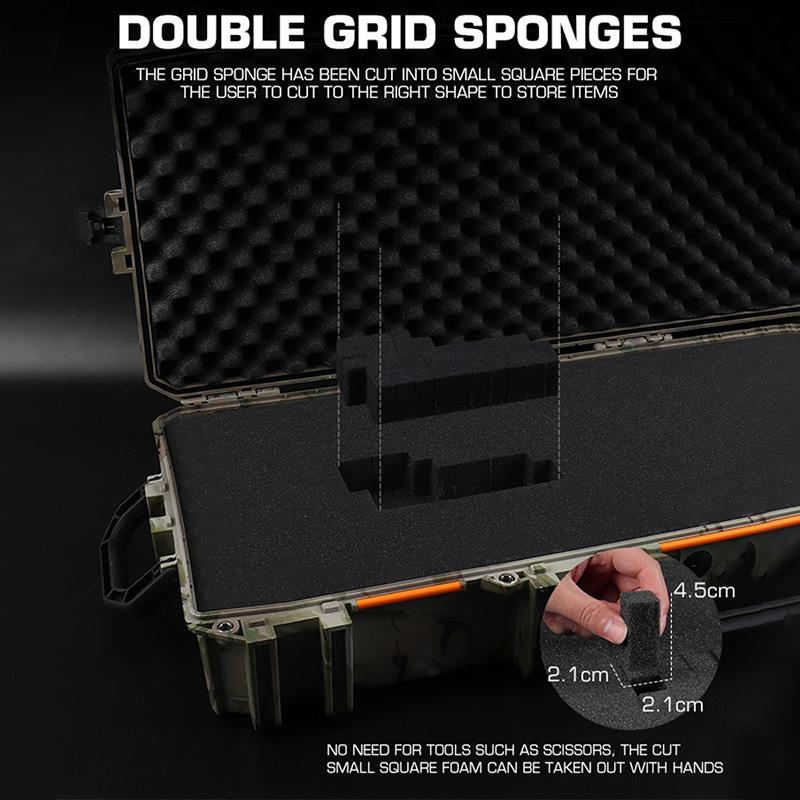 WoSporT ストーム セフティーライフルガンケース (外寸：100×44×17cm