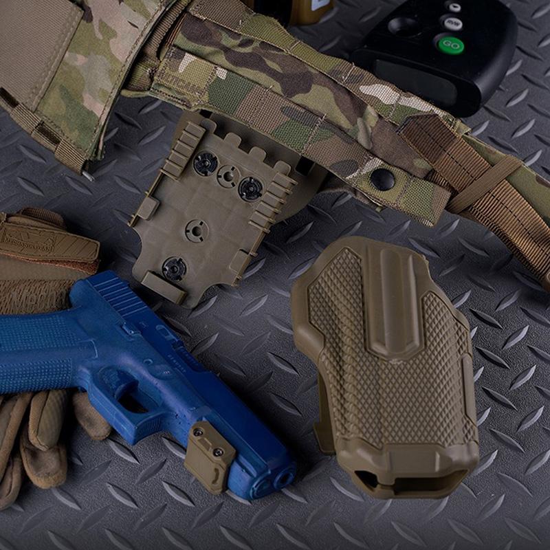 WoSporT BLACKHAWK OMNIVOREタイプ マルチフィット ホルスター＆QLS