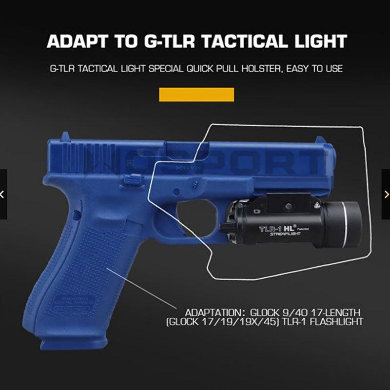 WoSporT カイデックスホルスター SL TLR-1 (G17/19/19X/45対応) TAN