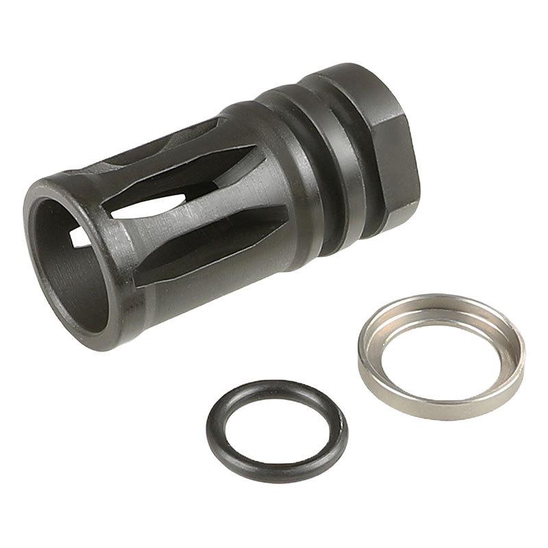 イカハイダー　14mm フラッシュハイダー　m4 MWS トレポン　スチール イカハイダー 14mm フラッシュハイダー m4 MWS トレポン