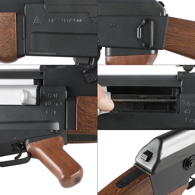 Golden Eagle AK47電動ガン ライフル エアガン 18歳以上 : ミリタリー