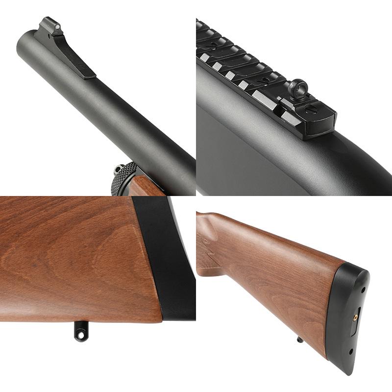 Golden Eagle M870 ガスショットガン Black/RealWood エアガン 18歳