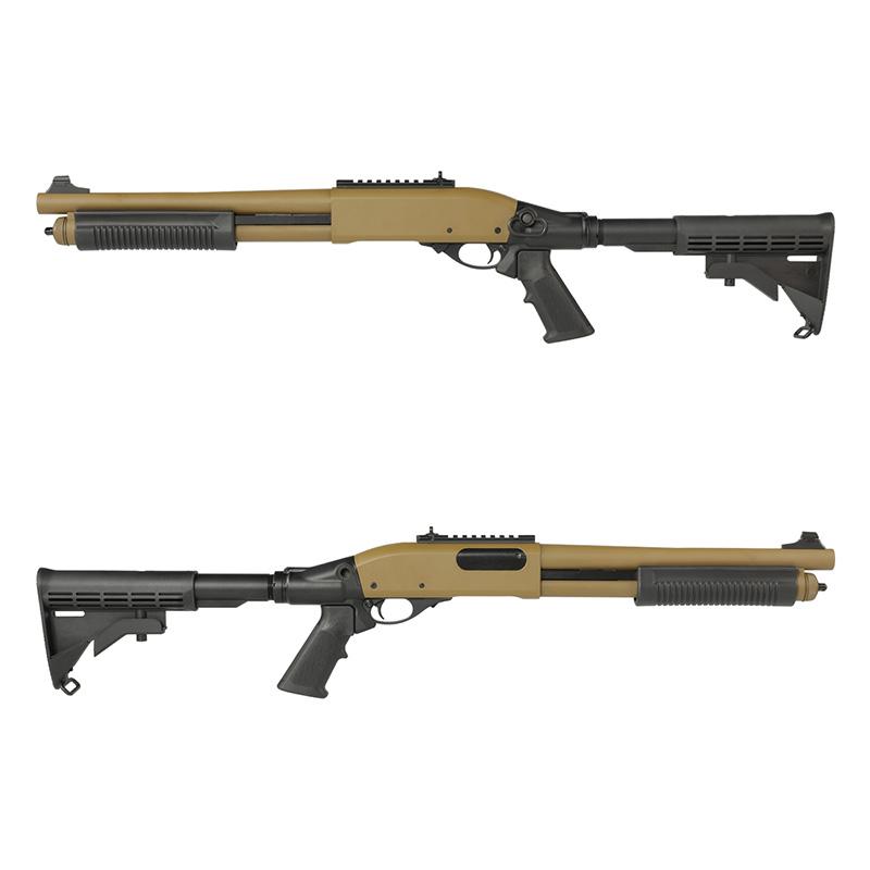 Golden Eagle M870 ガスショットガン ショートモデル Tactical/Tan