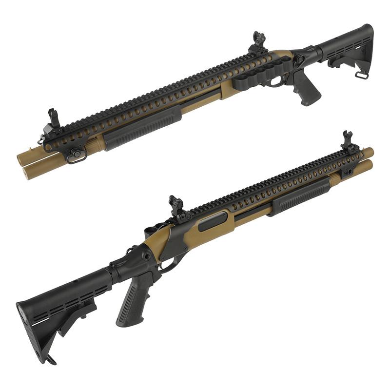 Golden Eagle M870 ガスショットガン Tactical/Tan ショットシェル