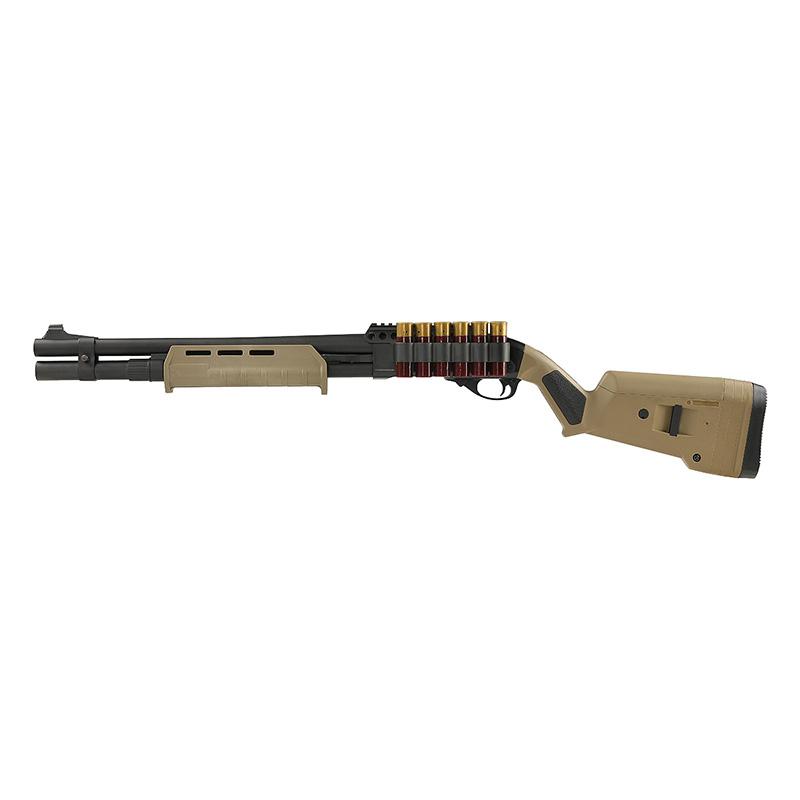 ガスガン　M870 Golden Eagle M870 ガスショットガン エクステンド/Black エアガン