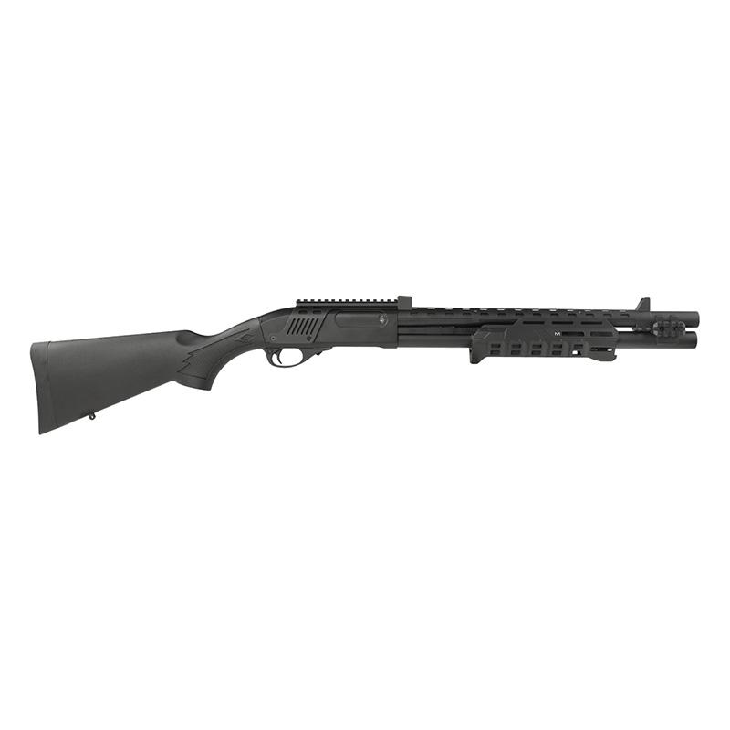 EMG/Golden Eagle M870 ガスショットガン SI (Strike Industries) VOAモデル Black ショットシェルホルダー搭載 (OfficialLicense)の画像