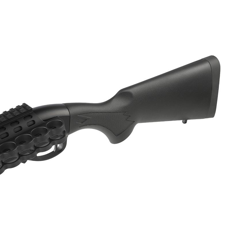 EMG/Golden Eagle M870 ガスショットガン SI (Strike Industries) VOAモデル Black ショットシェルホルダー搭載 (OfficialLicense)の画像