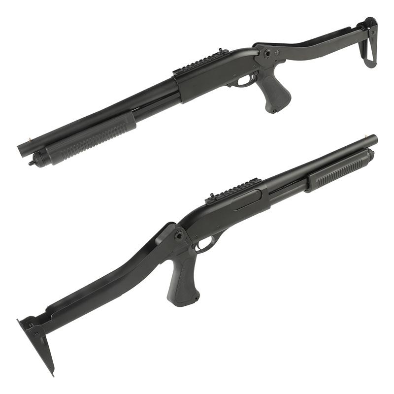 Golden Eagle M870 ガスショットガン Golden Eagle M870 ガスショットガン Top-Folding Stock仕様
