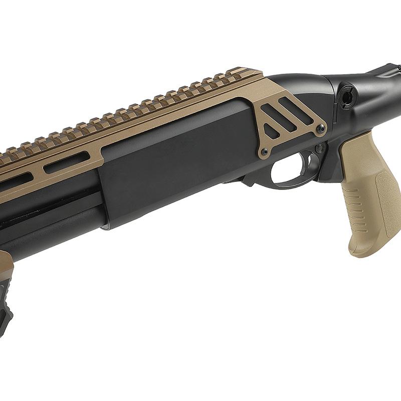 Golden Eagle M870 改 Enforcer A.T.P. Series ガスショットガン Blackの画像