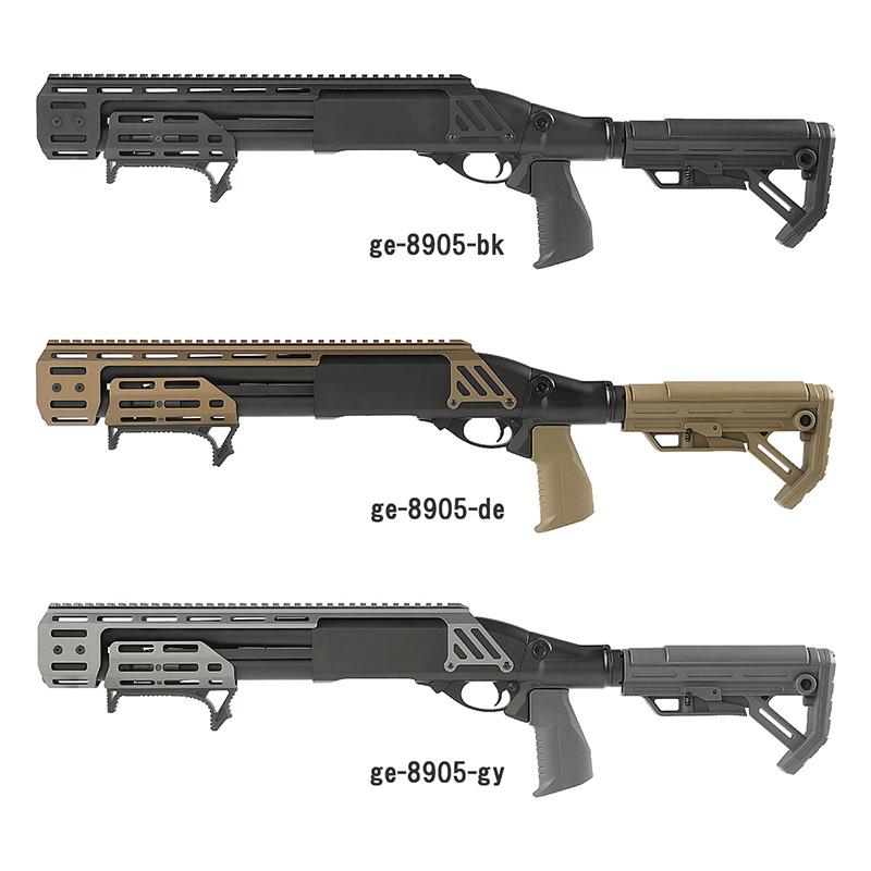 Golden Eagle M870 改 Enforcer A.T.P. Series ガスショットガン DarkEarthの画像