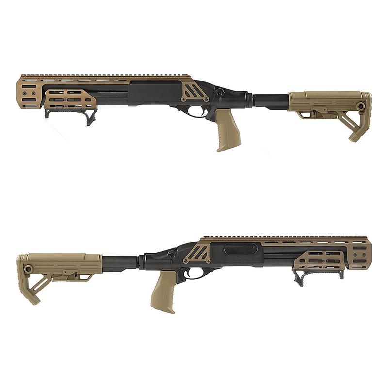 Golden Eagle M870 改 Enforcer A.T.P. Series ガスショットガン DarkEarthの画像