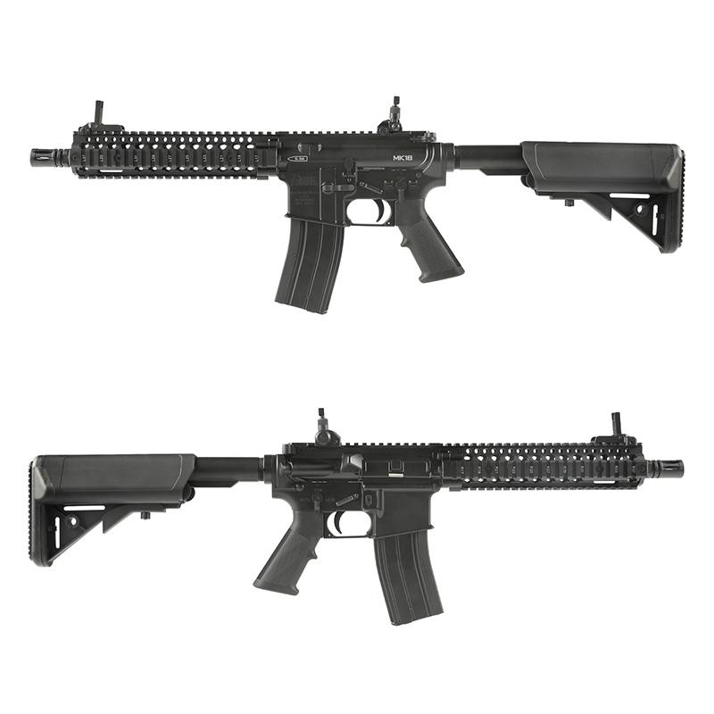 EMG/Golden Eagle ダニエルディフェンス DD MK18 AR15スタイル ガスブローバックライフル Black (Daniel Defenseオフィシャルライセンス)の画像