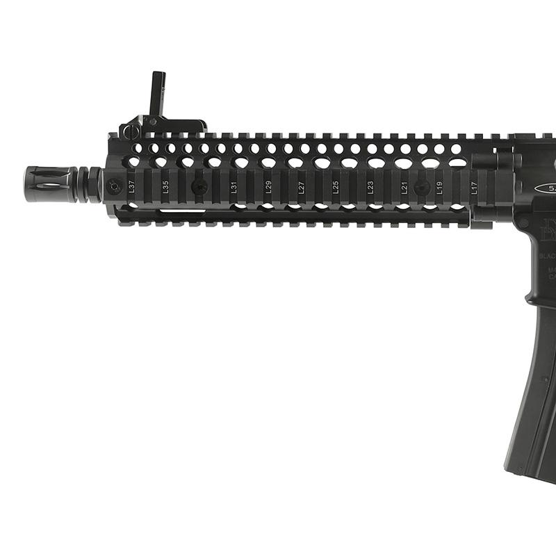 EMG/Golden Eagle ダニエルディフェンス DD MK18 AR15スタイル ガスブローバックライフル Black (Daniel Defenseオフィシャルライセンス)の画像