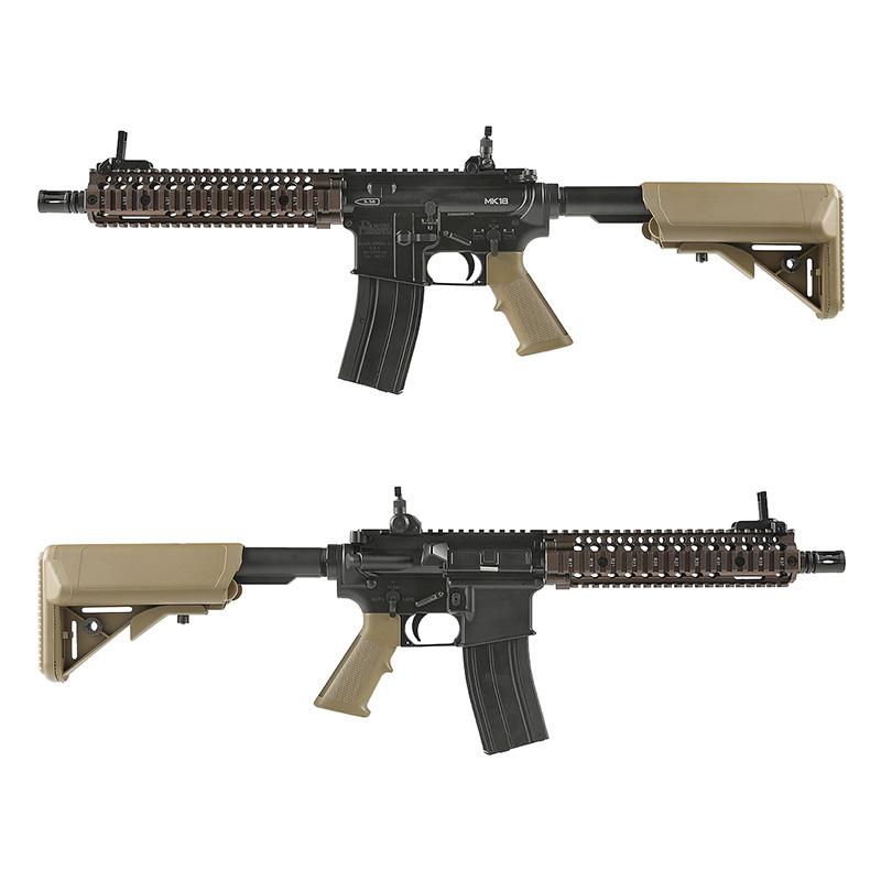 EMG/Golden Eagle ダニエルディフェンス DD MK18 AR15スタイル ガスブローバックライフル FDE (Daniel Defenseオフィシャルライセンス)の画像