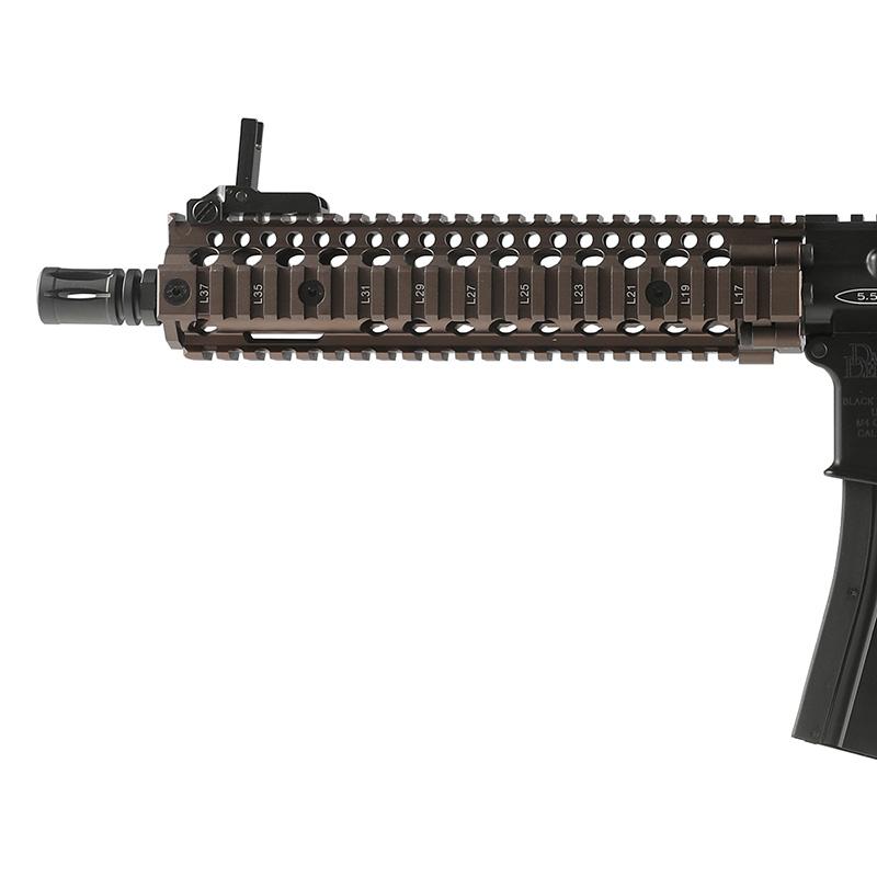 EMG/Golden Eagle ダニエルディフェンス DD MK18 AR15スタイル ガスブローバックライフル FDE (Daniel Defenseオフィシャルライセンス)の画像