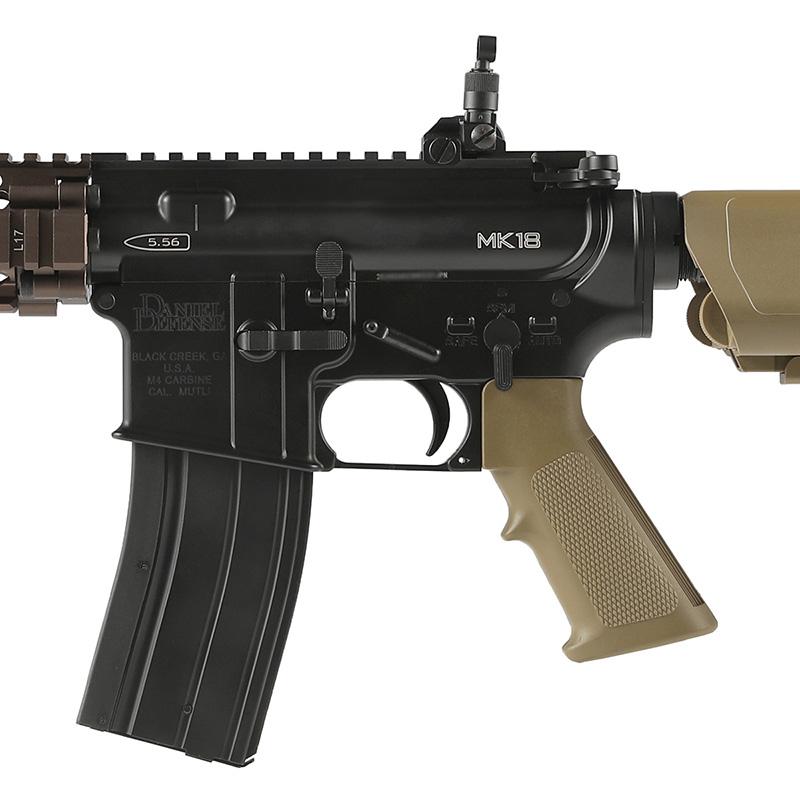 EMG/Golden Eagle ダニエルディフェンス DD MK18 AR15スタイル ガスブローバックライフル FDE (Daniel Defenseオフィシャルライセンス)の画像
