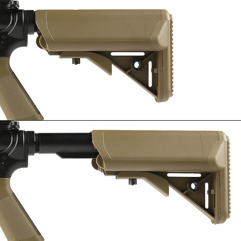 EMG/Golden Eagle ダニエルディフェンス DD MK18 AR15スタイル ガスブローバックライフル FDE (Daniel Defenseオフィシャルライセンス)の画像