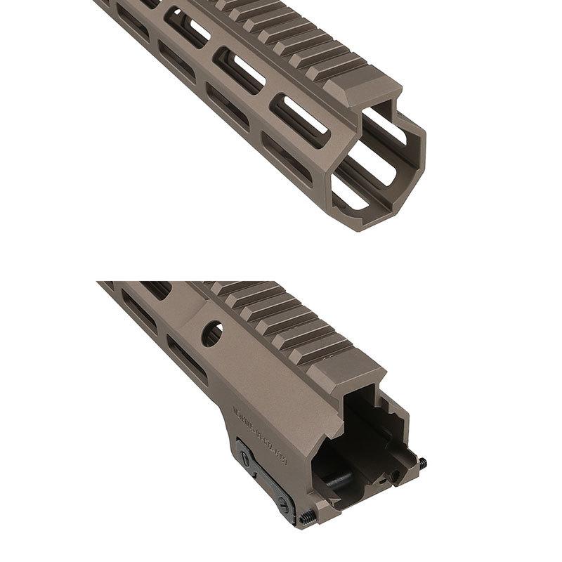 GHK M4/ARガスブローバックライフル用 Geissele MK16タイプ M-LOK 13.5