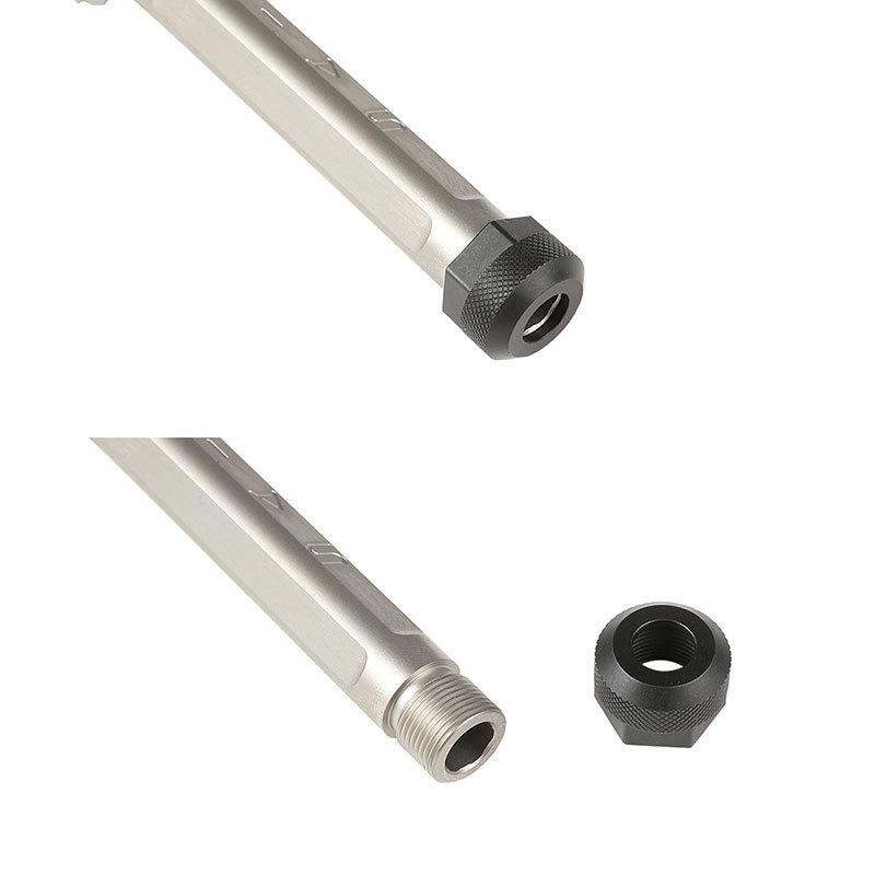 Guns Modify SAIタイプ ステンレスボックスフルートバレル (14mm逆ネジ