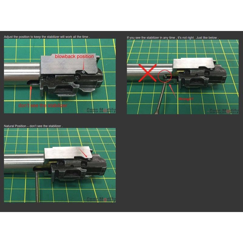 Guns Modify アウターバレルスタビライザー ガスガン用 【 ネコポス可