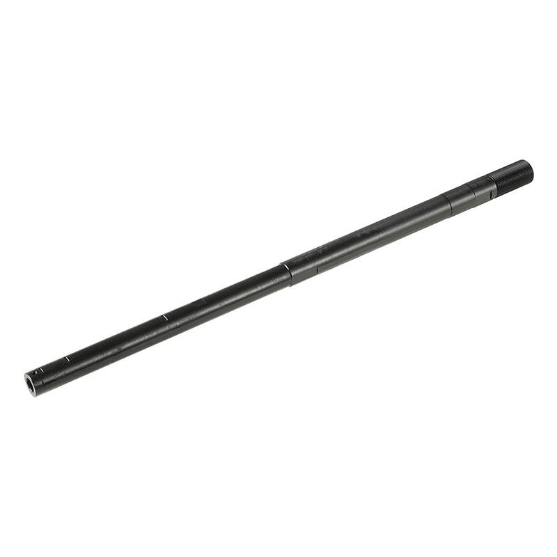※バレル延長　ワケあり品　G3A3 電動ガン スコープ付き Hephaestus AK CNC スチールアウターバレル (GHK AK74/AK74MN