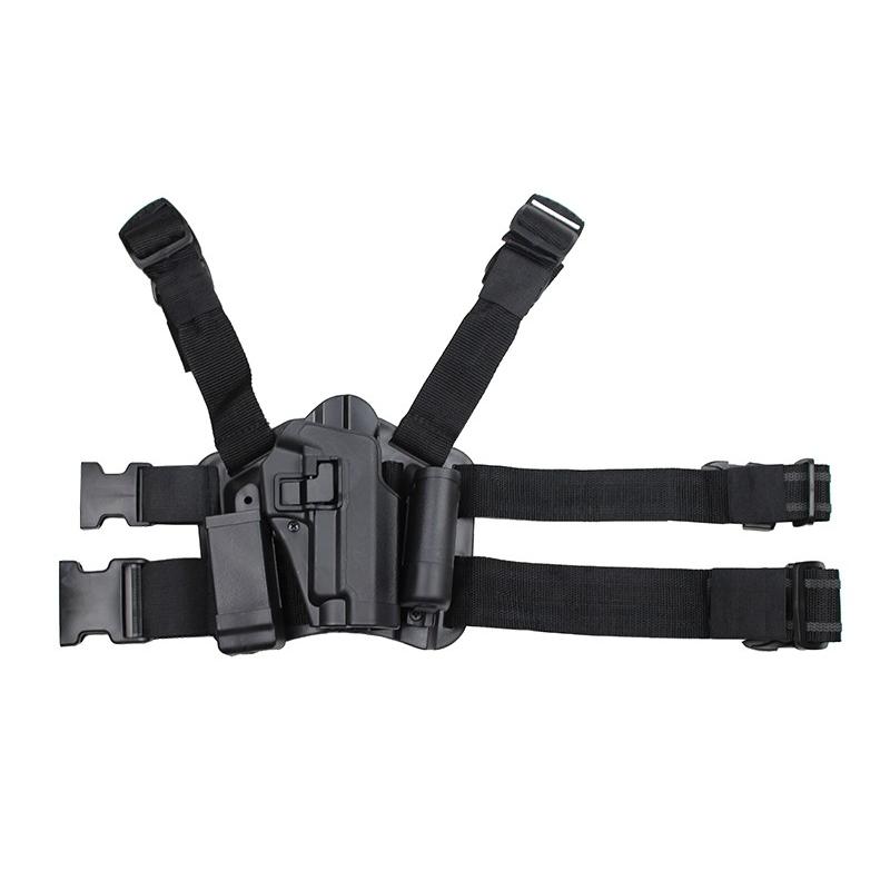BHタイプ CQCレッグホルスターセット SIGP220/P226 右用 BK