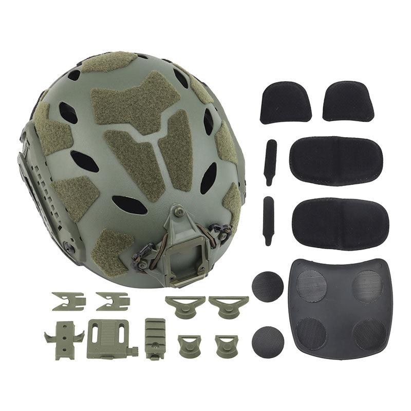 WoSporT FAST SFタイプヘルメット OD : ミリタリーショップH.T.G.